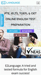 Mobile Screenshot of e2language.com